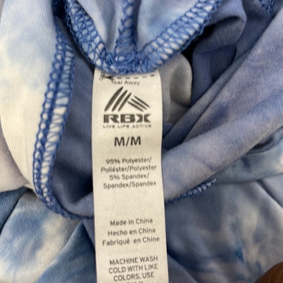 RBX Blue Tide dye light hoodie Size Medium - Picture 8 of 8